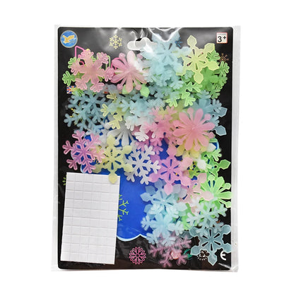 Luminous Snowflake Wall Stickers