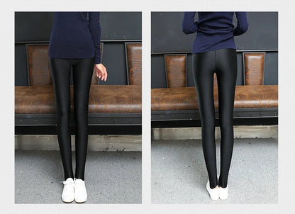 women spring autumn large size leggings