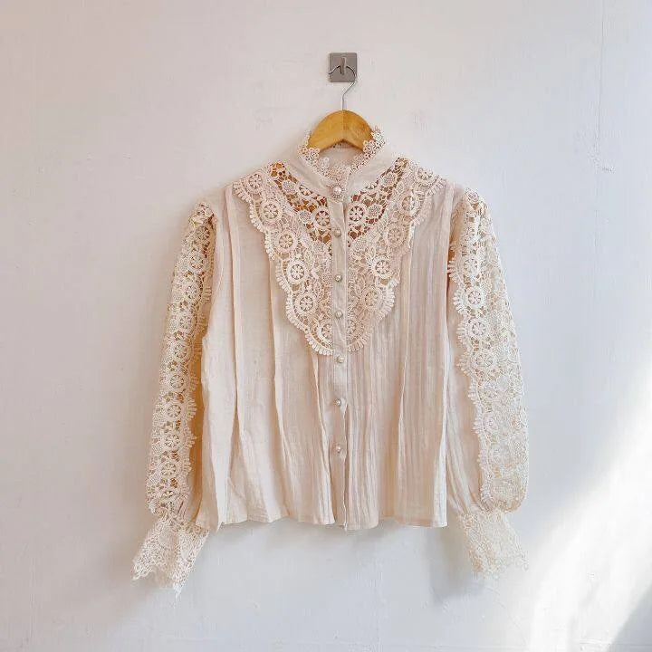 WOMEN CHIFFON BUTTON SHIRT