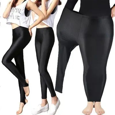 women spring autumn large size leggings