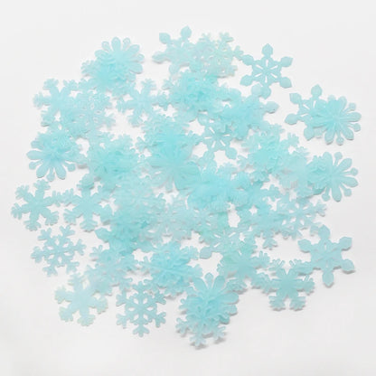 Luminous Snowflake Wall Stickers