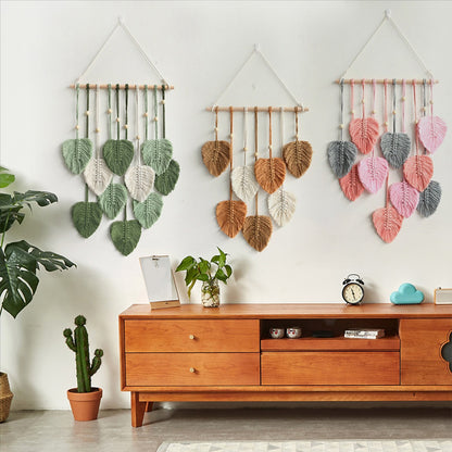 Leaf Macrame Wall Hanging