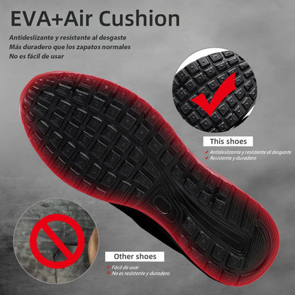 Air Cushion Work Safety Shoes For Men Women