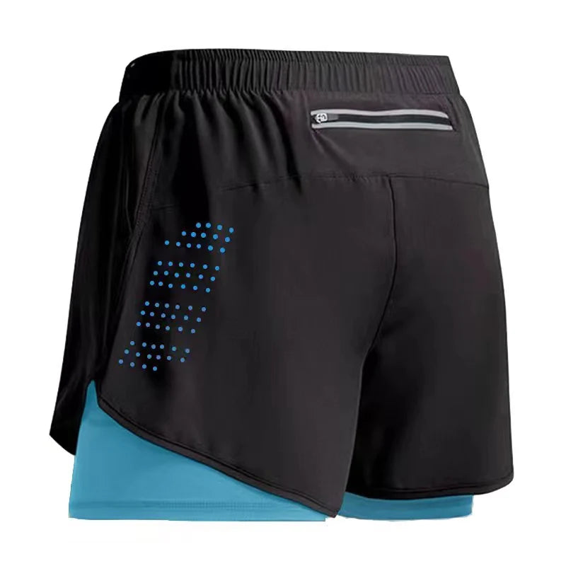 New Men Running Shorts Gym Sports