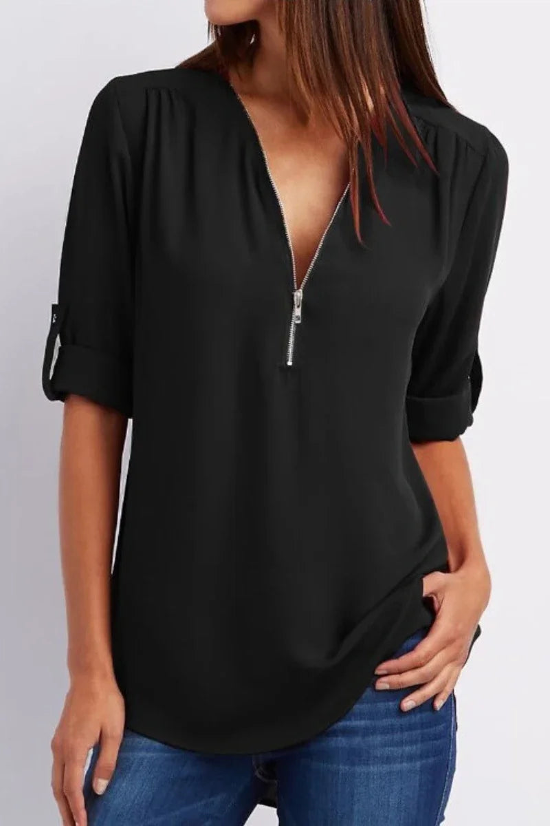 WOMEN NECK BLOUSE