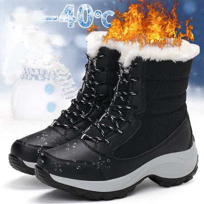 Snow Boots Women Platform Boots Non-slip