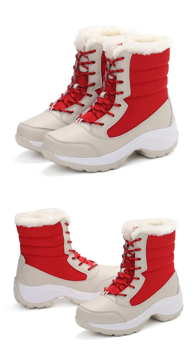 Snow Boots Women Platform Boots Non-slip