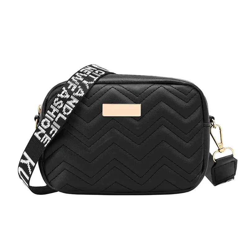 Fashion Wave Pattern Women Shoulder Bag