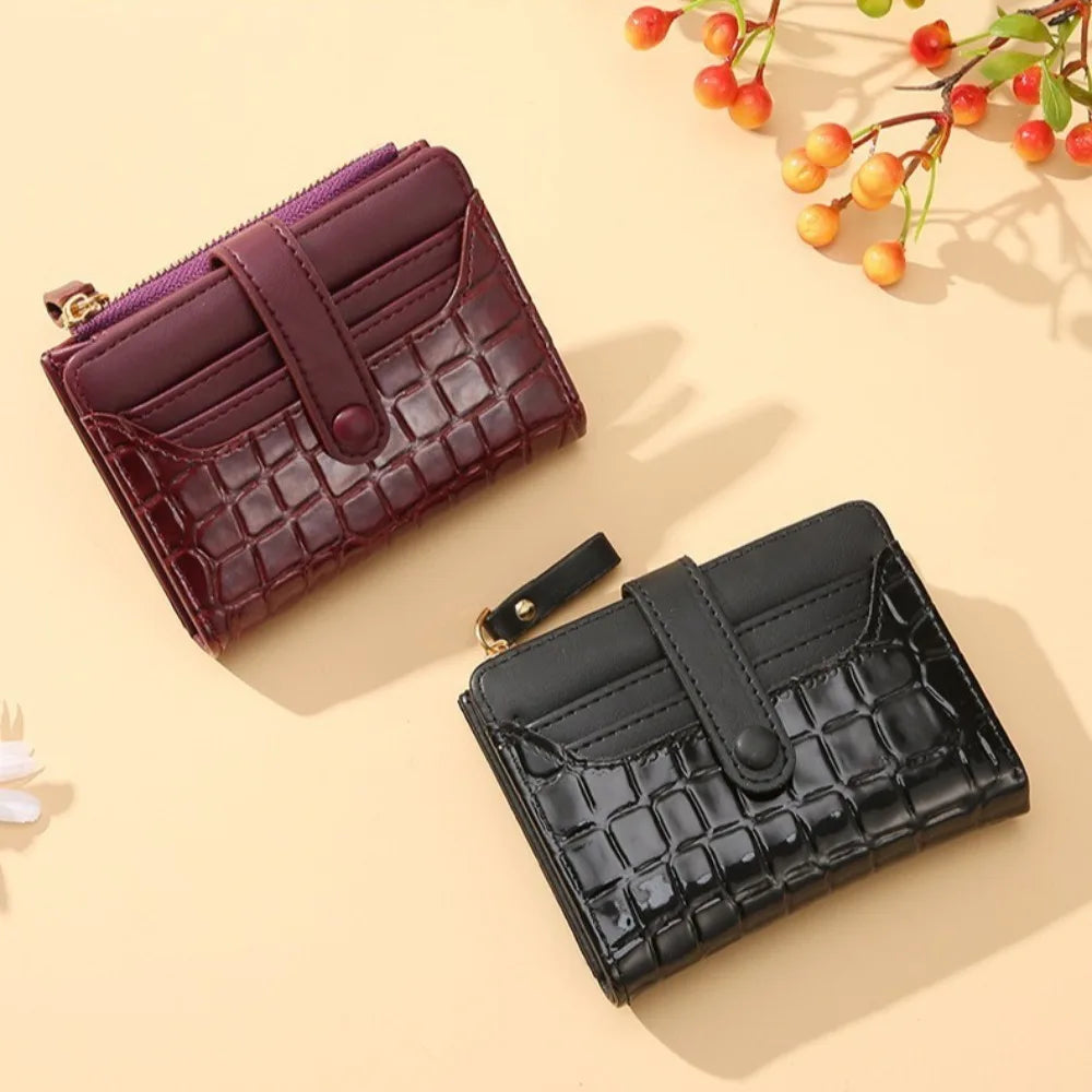 Multi-card Slots Women Short Wallet