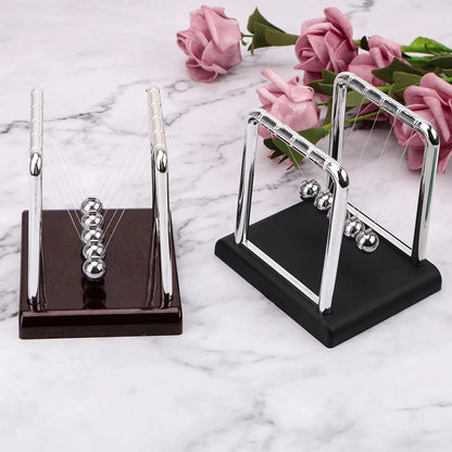 Cradle Desk Table Decor Metal Pendulum Ball