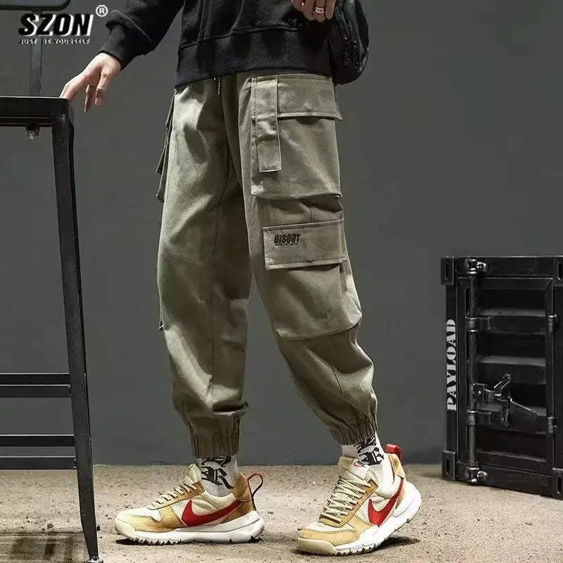 Men's Cargo Pants Casual Hip Hop