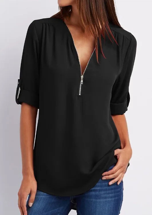 WOMEN NECK BLOUSE