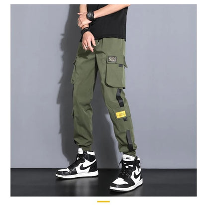 Men's Cargo Pants Casual Hip Hop