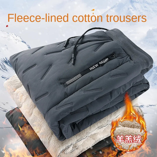 Winter Sweatwear Men Plush Thick Fleece