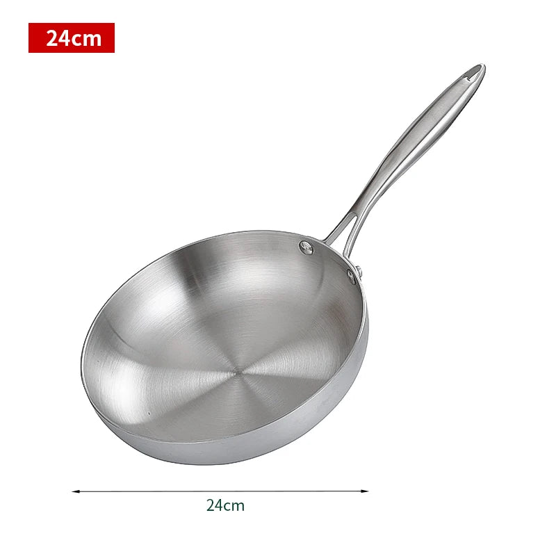 Stainless Steel Frying Pan