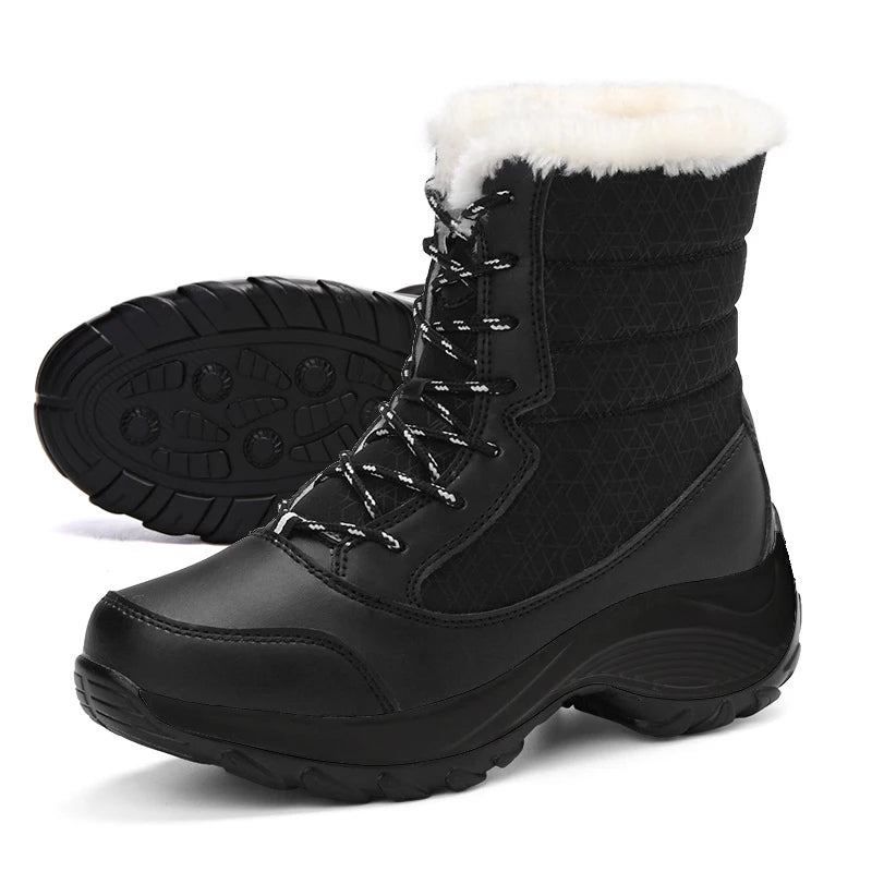 Snow Boots Women Platform Boots Non-slip