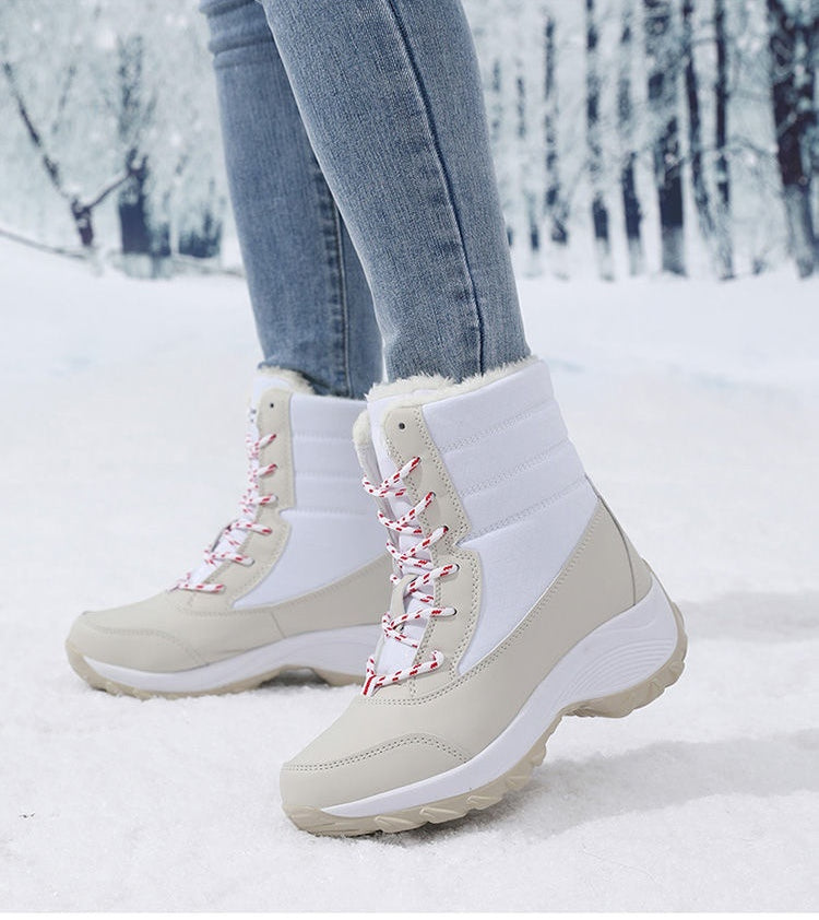 Snow Boots Women Platform Boots Non-slip