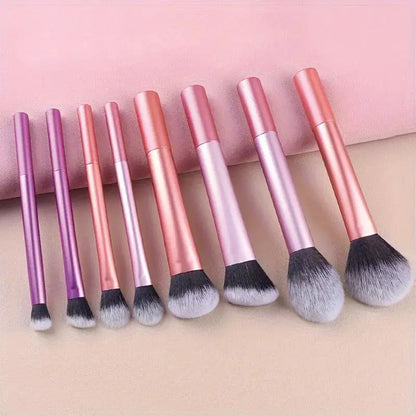 Makeup Brush Set - Soft, Premium Synthetic Hair