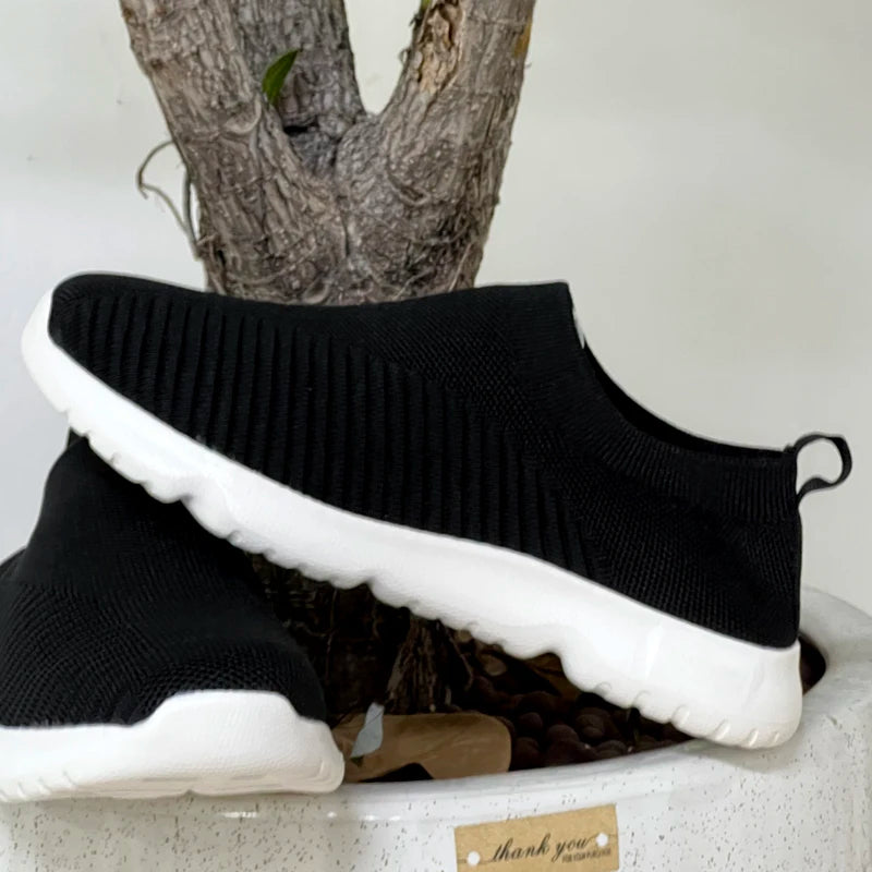 Women Shoes Knitting Sock Sneakers