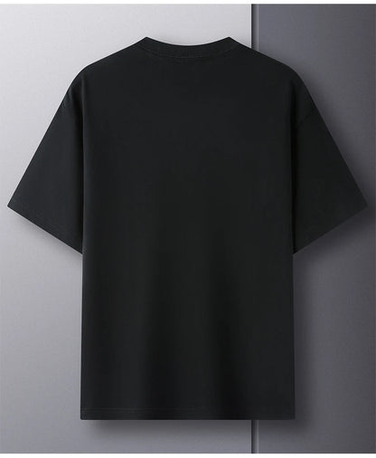 Men's short sleeve round neck