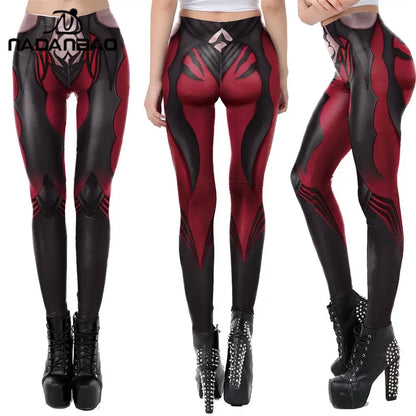 NADANBAO Women Leggings Gothic