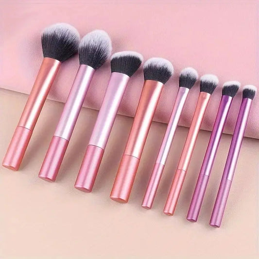 Makeup Brush Set - Soft, Premium Synthetic Hair