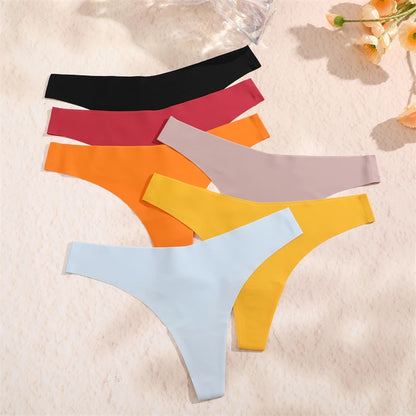 Women Ice Silk Seamless Underpants