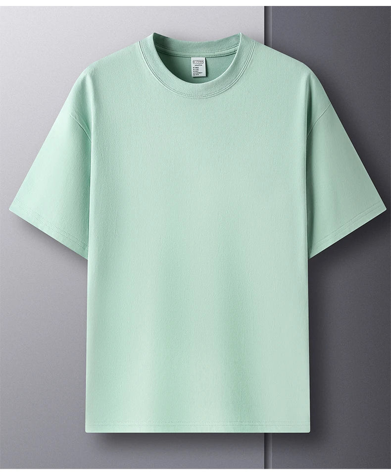 Men's short sleeve round neck