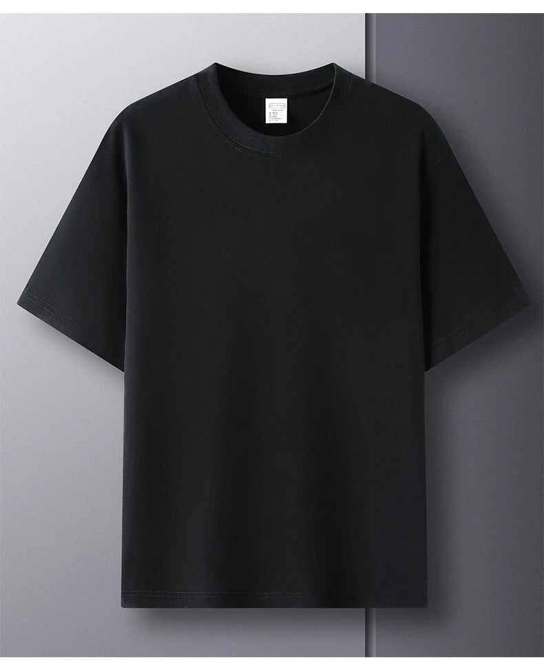 Men's short sleeve round neck