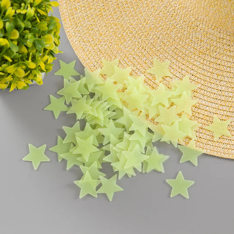 Luminous Wall Stickers Stars shine