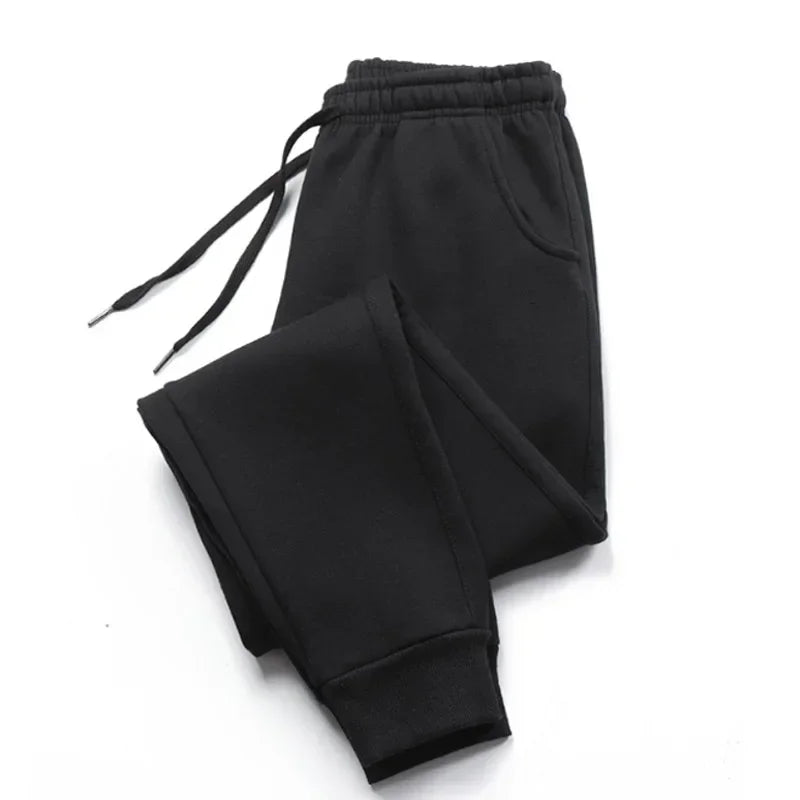 Men Spring Solid Sports Pants