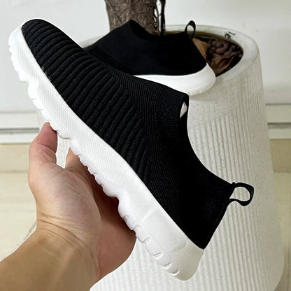 Women Shoes Knitting Sock Sneakers