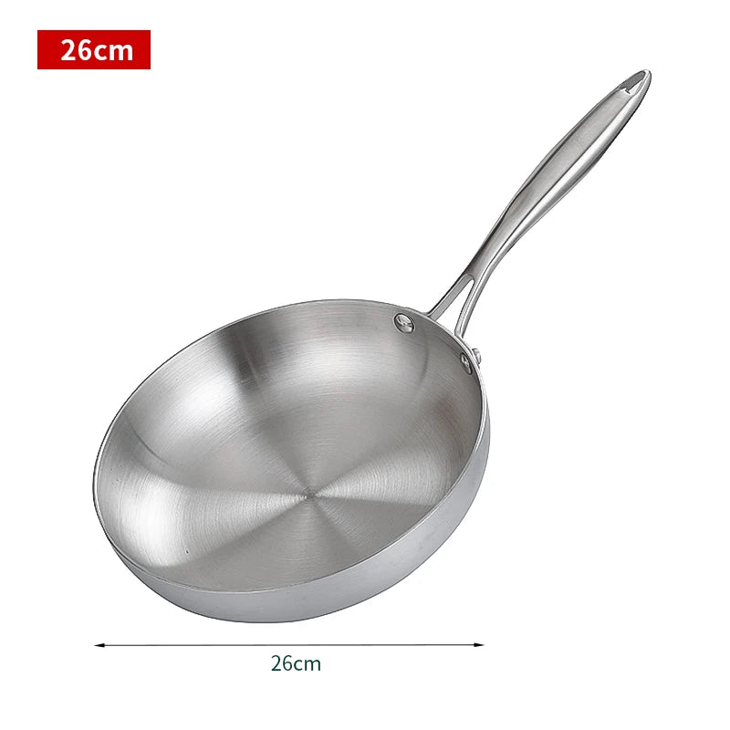 Stainless Steel Frying Pan