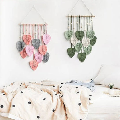 Leaf Macrame Wall Hanging