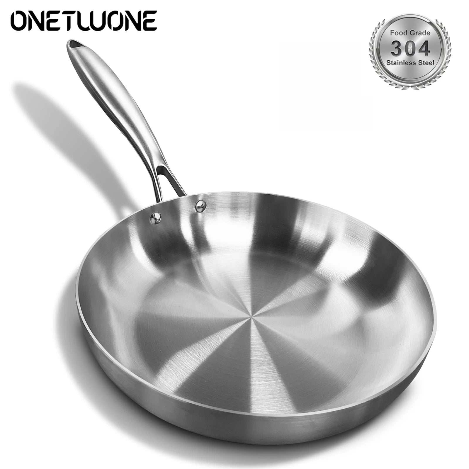 Stainless Steel Frying Pan