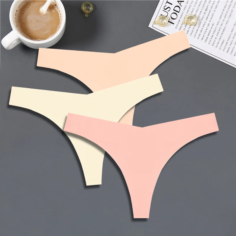 Women Ice Silk Seamless Underpants