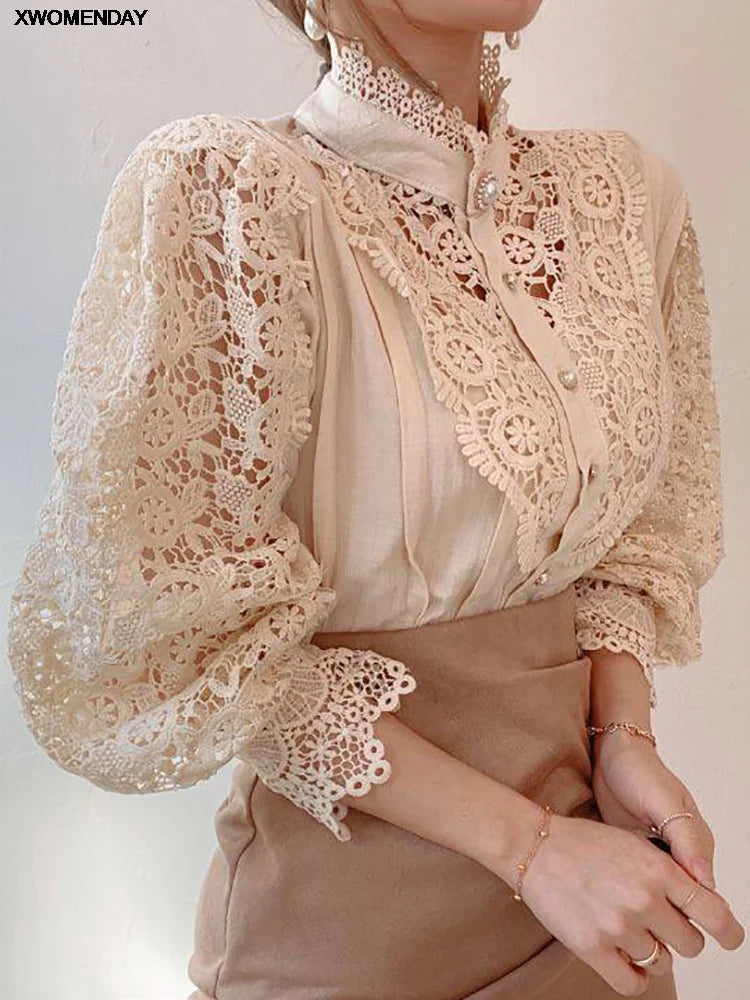 WOMEN CHIFFON BUTTON SHIRT