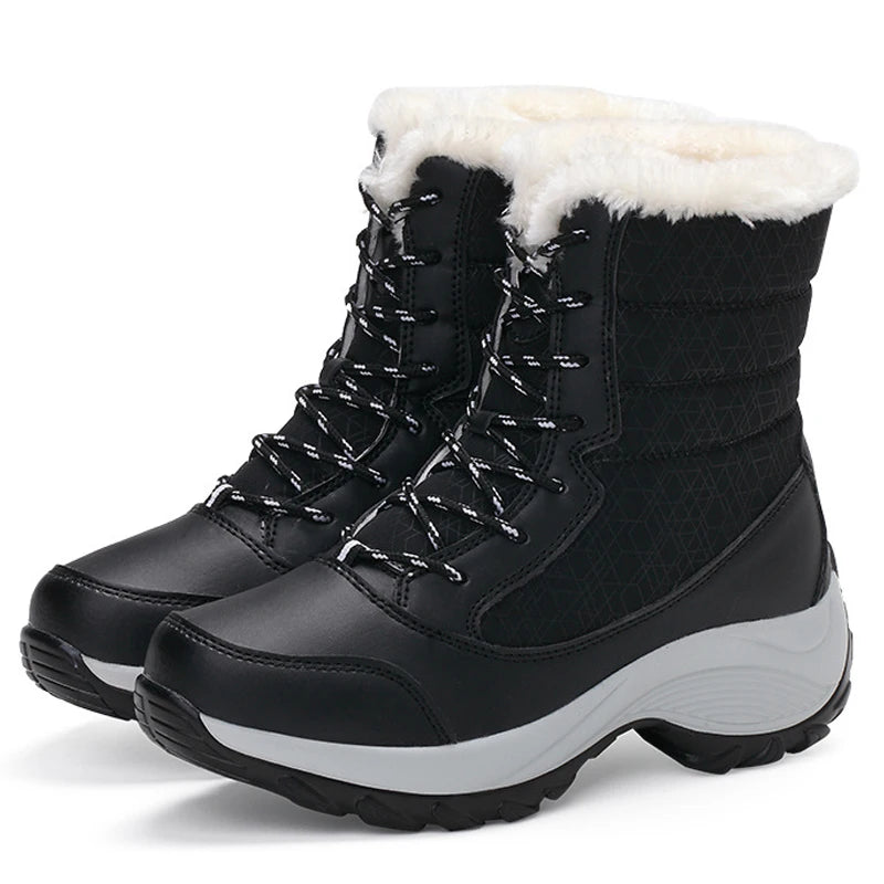 Snow Boots Women Platform Boots Non-slip