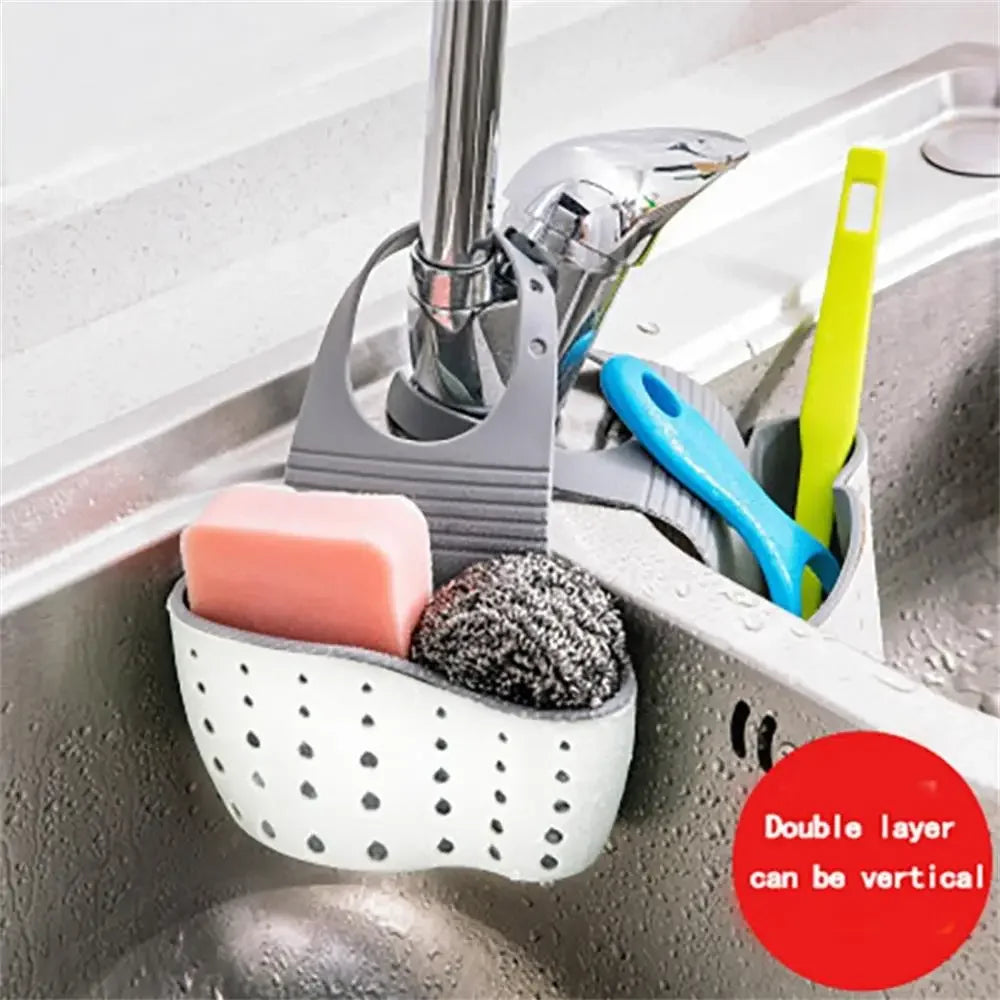 Double Sink Draining Hanging Bag