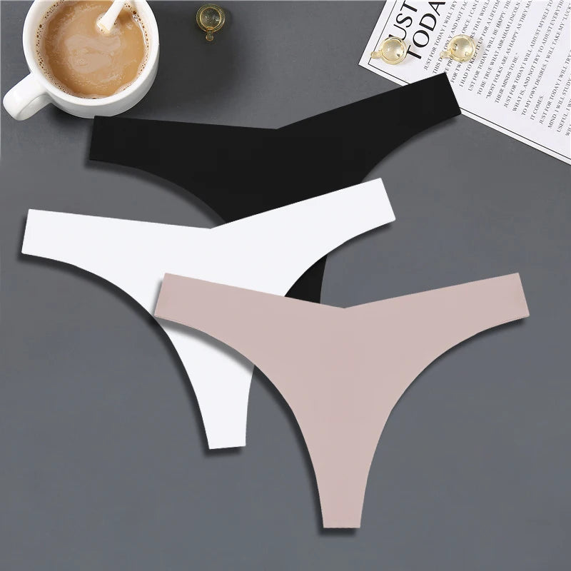 Women Ice Silk Seamless Underpants