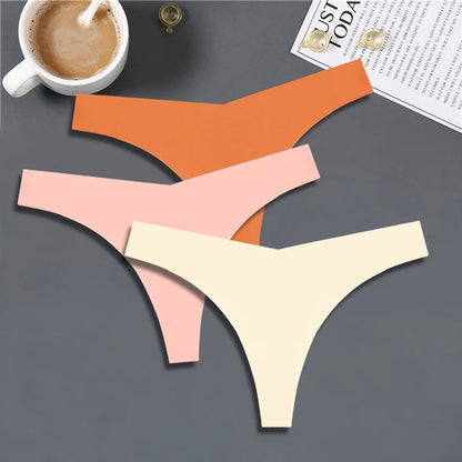 Women Ice Silk Seamless Underpants