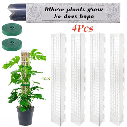 Moss Pole Plastic Plant Stand Indoor