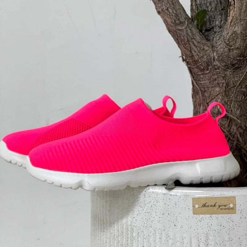 Women Shoes Knitting Sock Sneakers