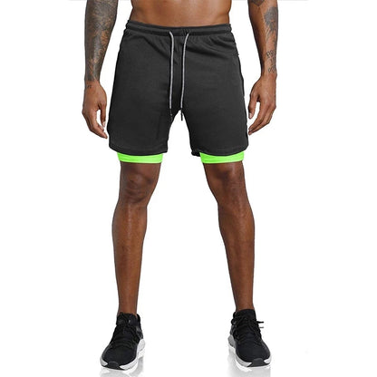 Sportswear Double-deck Running Shorts