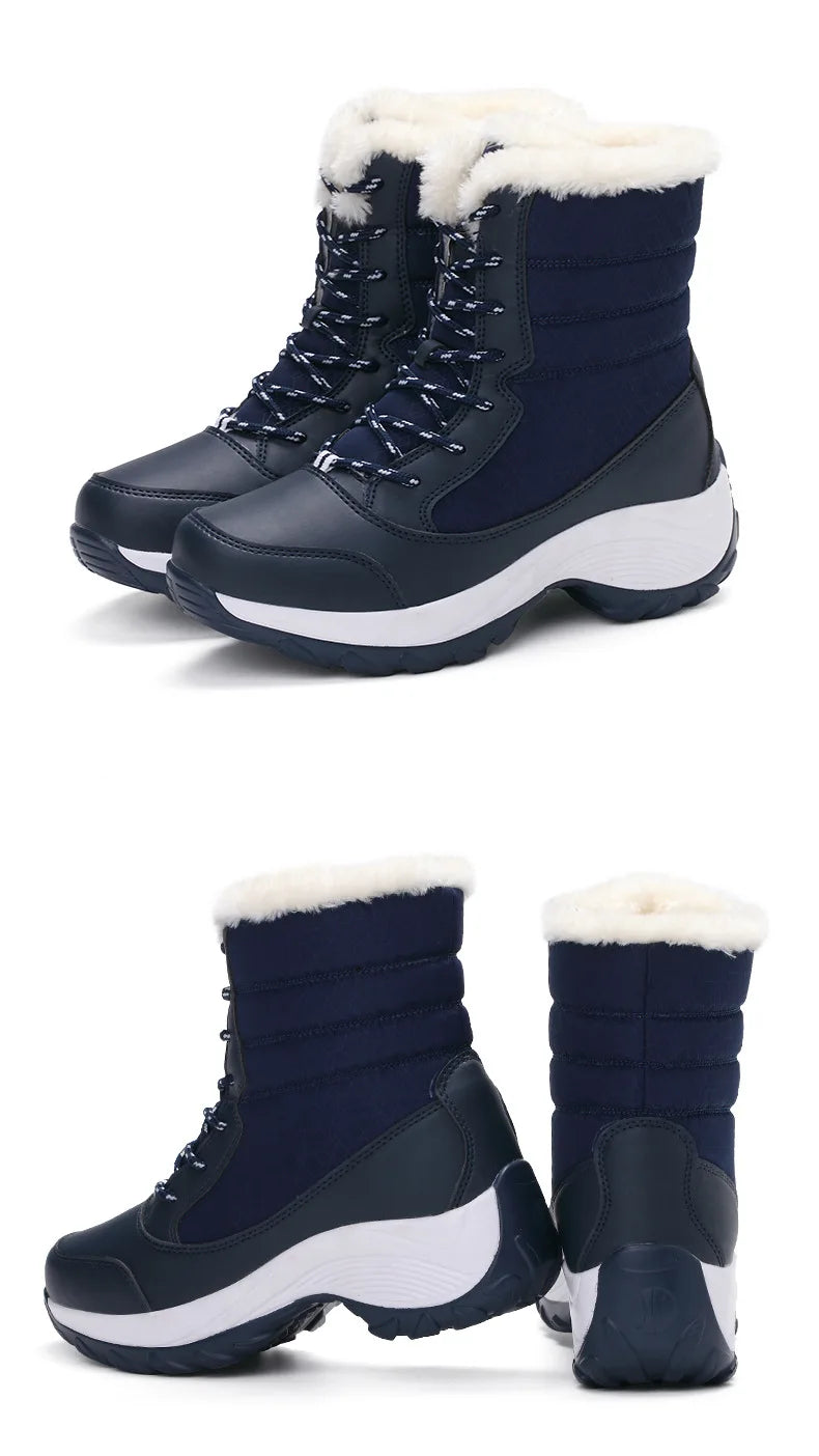 Snow Boots Women Platform Boots Non-slip