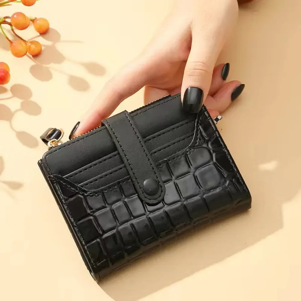 Multi-card Slots Women Short Wallet