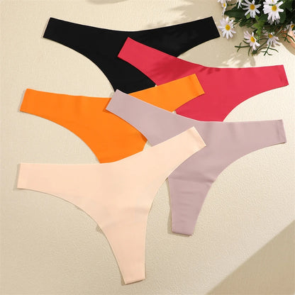 Women Ice Silk Seamless Underpants