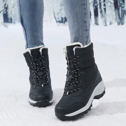 Snow Boots Women Platform Boots Non-slip