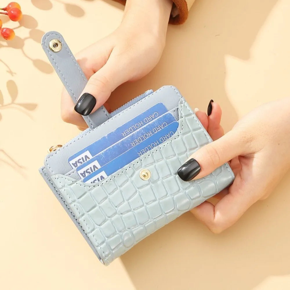 Multi-card Slots Women Short Wallet