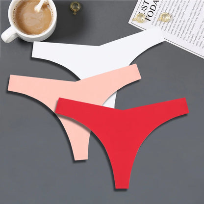 Women Ice Silk Seamless Underpants